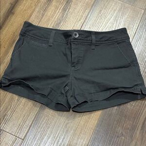 Market & Spruce Black Women's Cargo Shorts